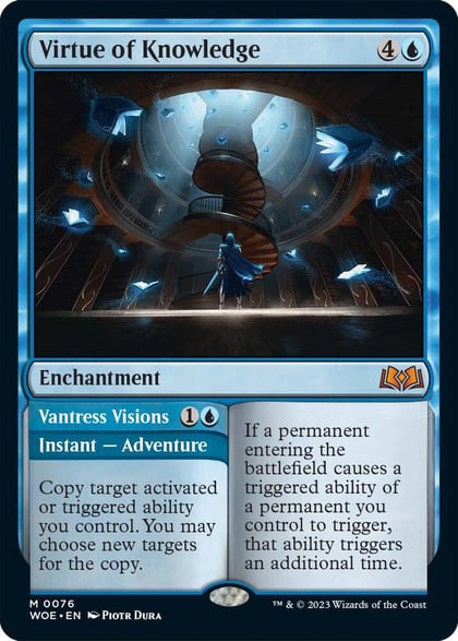 Virtue of Knowledge, Wilds of Eldraine 76