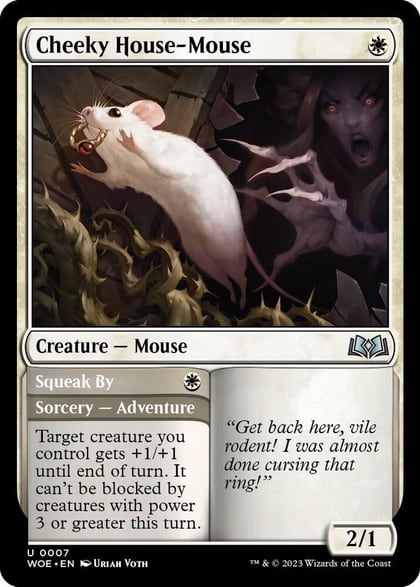 Cheeky House-Mouse, Wilds of Eldraine 7