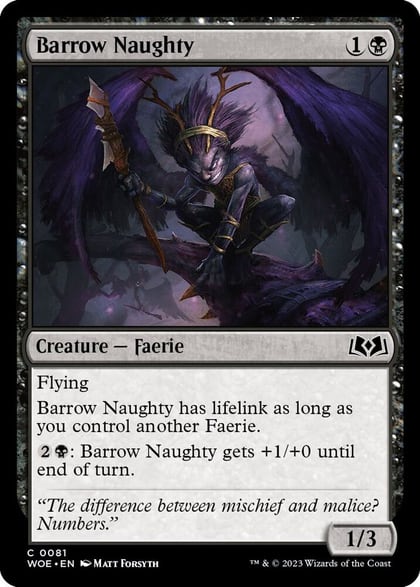 Barrow Naughty, Wilds of Eldraine 81