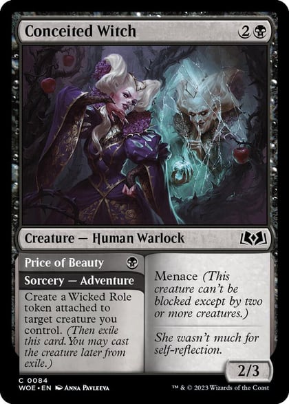 Conceited Witch, Wilds of Eldraine 84