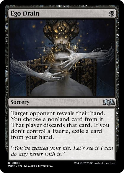 Ego Drain, Wilds of Eldraine 86