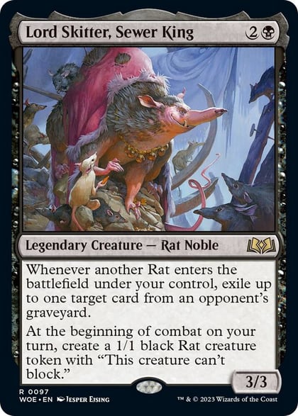 Lord Skitter, Sewer King, Wilds of Eldraine 97