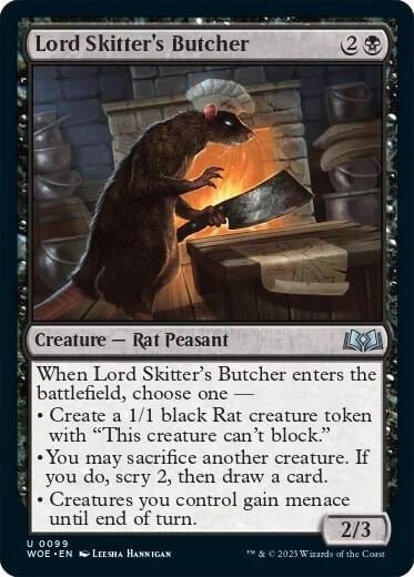 Lord Skitter's Butcher, Wilds of Eldraine 99