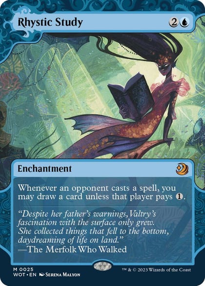 Rhystic Study, Wilds of Eldraine: Enchanting Tales 25
