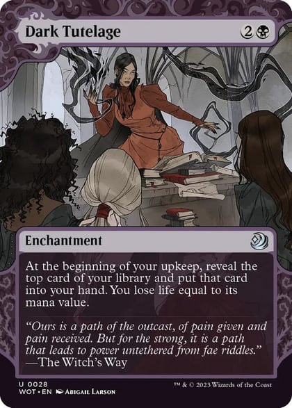 Dark Tutelage, Wilds of Eldraine: Enchanting Tales 28