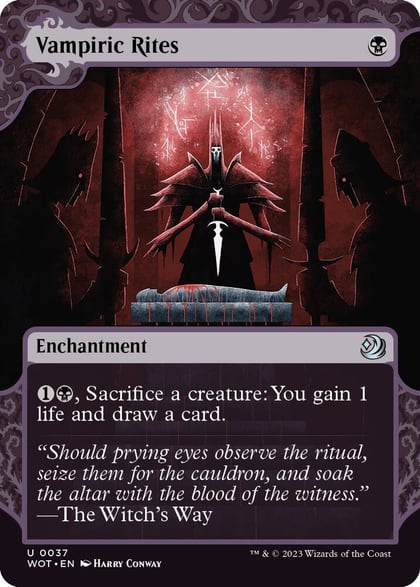 Vampiric Rites, Wilds of Eldraine: Enchanting Tales 37