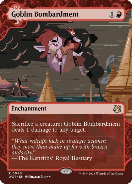 Goblin Bombardment, Wilds of Eldraine: Enchanting Tales 43