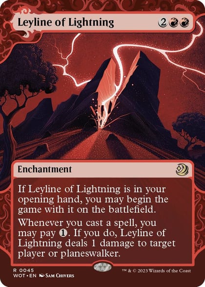 Leyline of Lightning, Wilds of Eldraine: Enchanting Tales 45