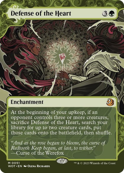 Defense of the Heart, Wilds of Eldraine: Enchanting Tales 51