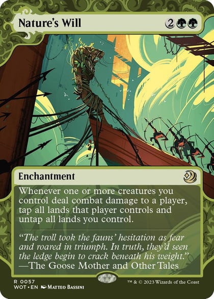 Nature's Will, Wilds of Eldraine: Enchanting Tales 57