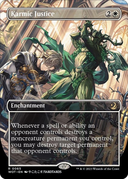 Karmic Justice (Anime Borderless), Wilds of Eldraine: Enchanting Tales 65