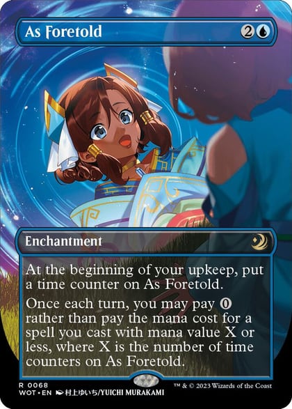 As Foretold (Anime Borderless), Wilds of Eldraine: Enchanting Tales 68