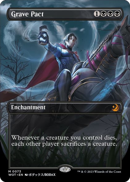 Grave Pact (Anime Borderless), Wilds of Eldraine: Enchanting Tales 73