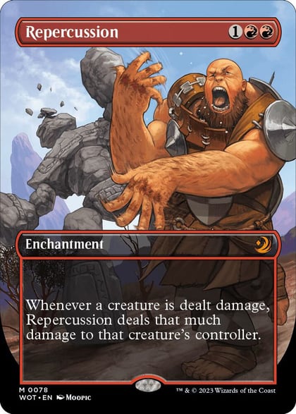 Repercussion (Anime Borderless), Wilds of Eldraine: Enchanting Tales 78