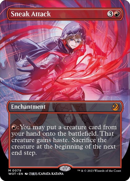 Sneak Attack (Anime Borderless), Wilds of Eldraine: Enchanting Tales 79