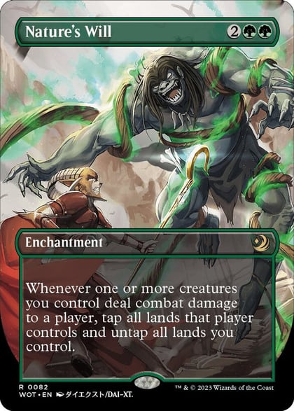 Nature's Will (Anime Borderless), Wilds of Eldraine: Enchanting Tales 82
