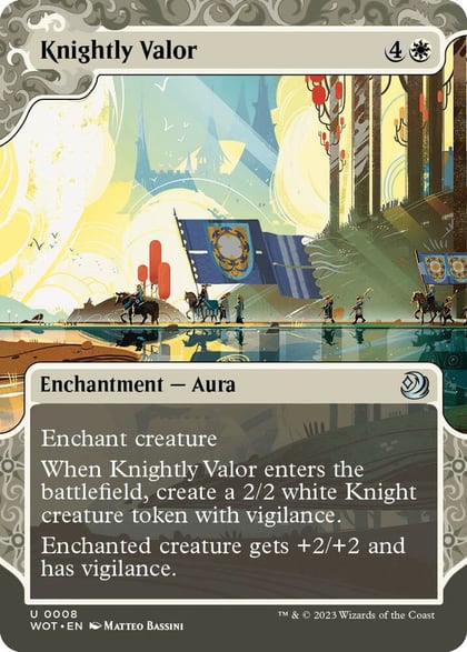 Knightly Valor, Wilds of Eldraine: Enchanting Tales 8