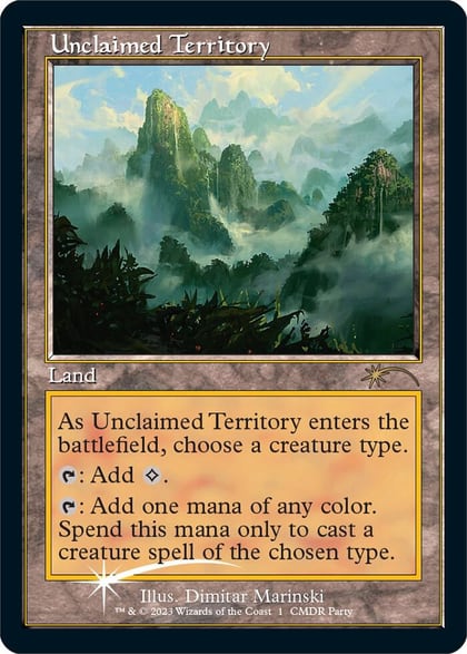 Unclaimed Territory (Retro Frame), WPN & Gateway Promos 1