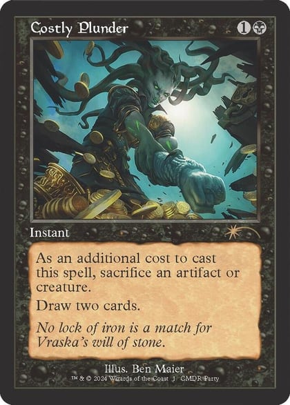Costly Plunder (Retro Frame), WPN & Gateway Promos 1