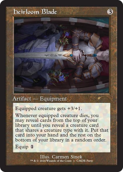 Heirloom Blade (Retro Frame), WPN & Gateway Promos 1