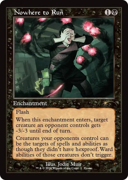 Nowhere to Run (Retro Frame), WPN & Gateway Promos 1