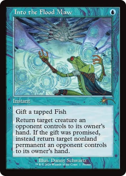Into the Flood Maw (Retro Frame), WPN & Gateway Promos 1