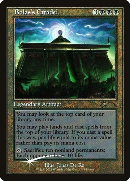 Bolas's Citadel (Retro Frame), WPN & Gateway Promos 3