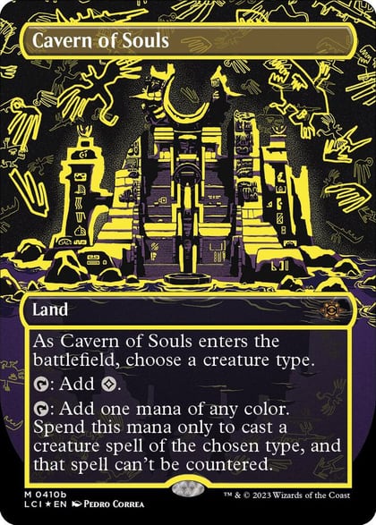 Cavern of Souls (Neon Yellow), WPN & Gateway Promos 410b