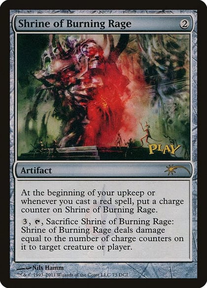 Shrine of Burning Rage, WPN & Gateway Promos 73