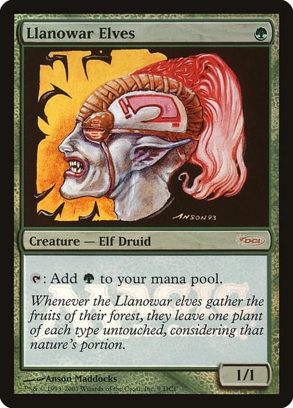 Llanowar Elves, WPN & Gateway Promos 9