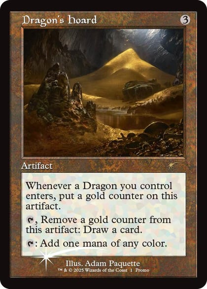 Dragon's Hoard (Retro Frame), WPN & Gateway Promos #637993