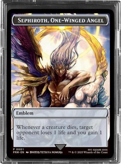 Sephiroth, One-Winged Angel (Metal Promo), WPN & Gateway Promos P649699