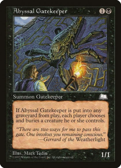 Abyssal Gatekeeper, Weatherlight #5972