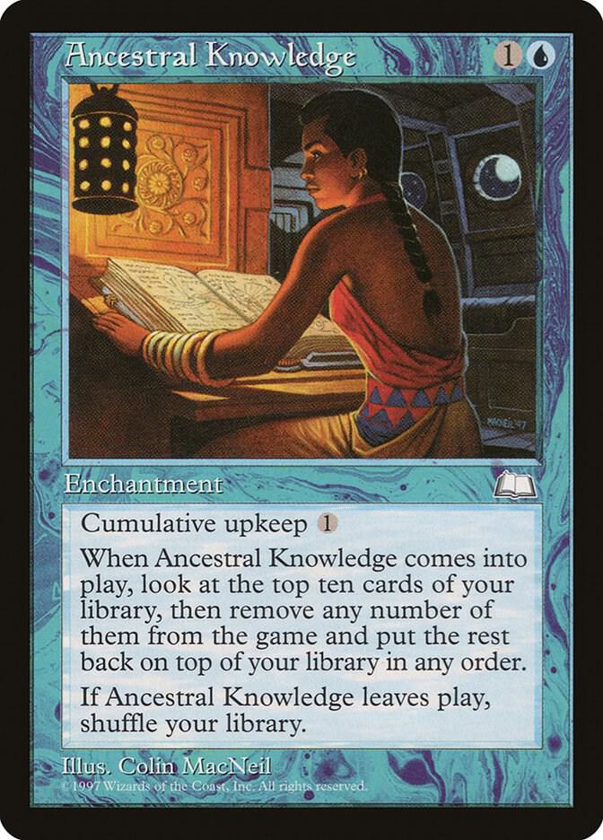 Ancestral Knowledge, Weatherlight #5976