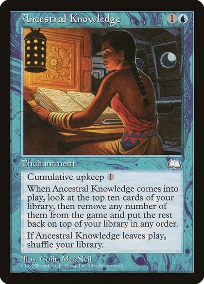 Ancestral Knowledge, Weatherlight #5976