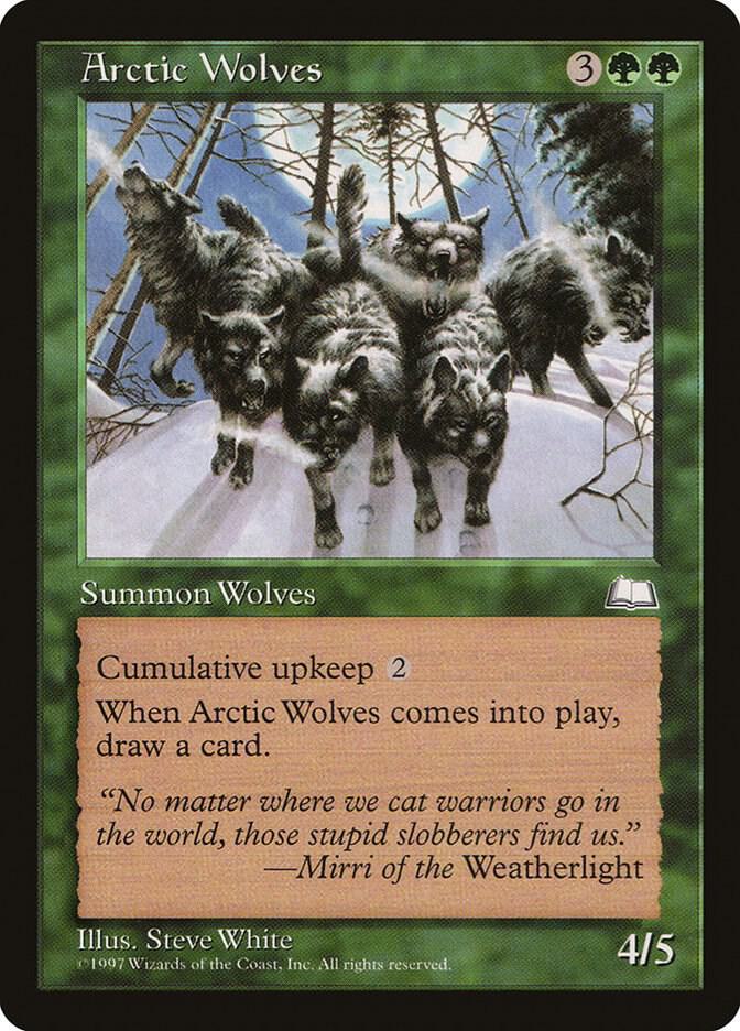 Arctic Wolves, Weatherlight #5979