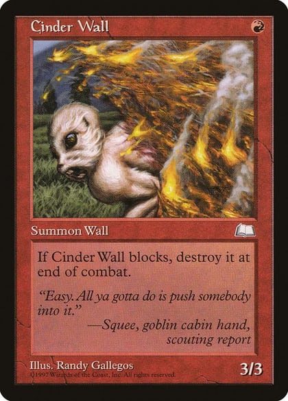 Cinder Wall, Weatherlight #6004