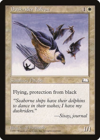 Duskrider Falcon, Weatherlight #6016