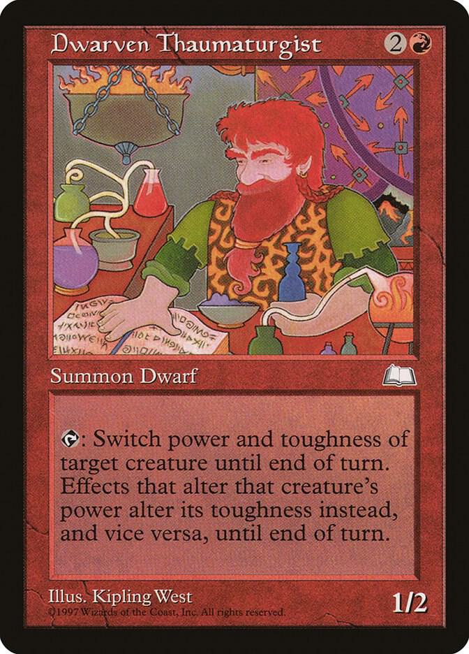 Dwarven Thaumaturgist, Weatherlight #6018