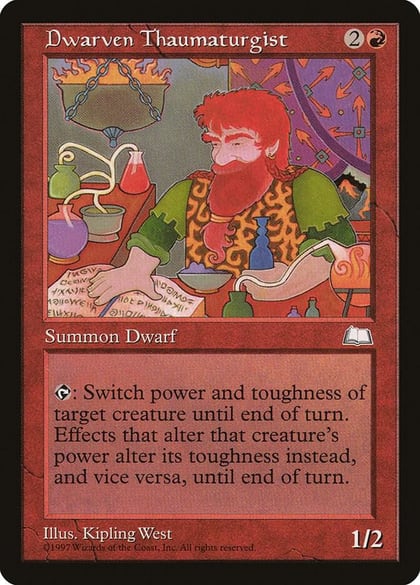 Dwarven Thaumaturgist, Weatherlight #6018