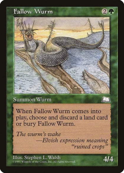 Fallow Wurm, Weatherlight #6021