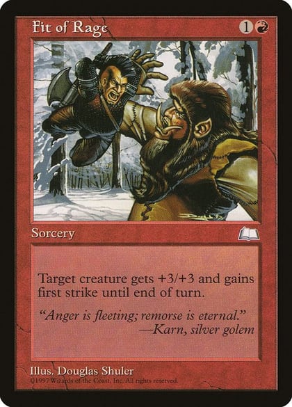 Fit of Rage, Weatherlight #6028