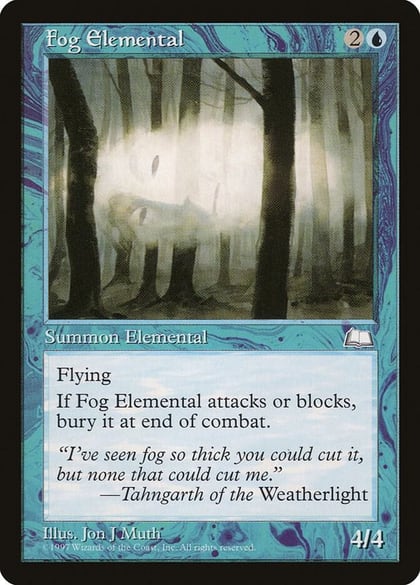Fog Elemental, Weatherlight #6031