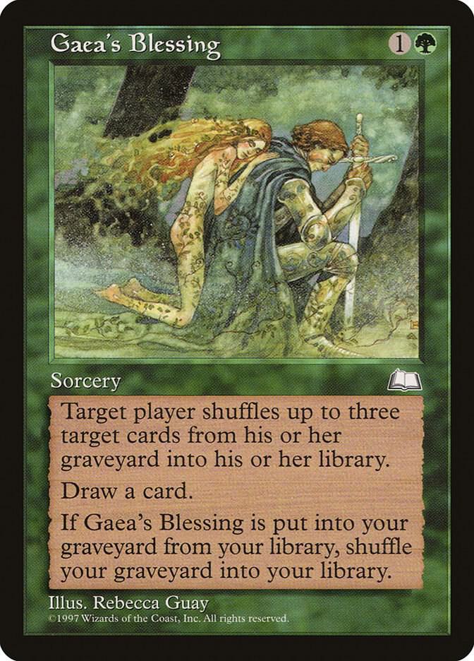 Gaea's Blessing, Weatherlight #6034