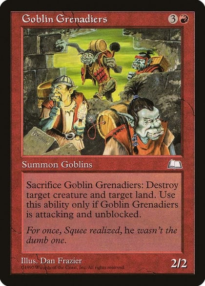 Goblin Grenadiers, Weatherlight #6039