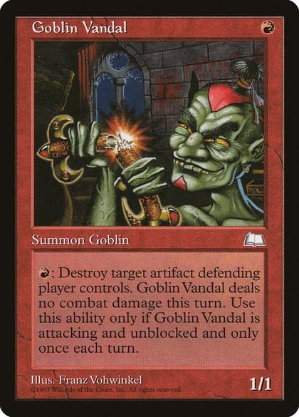 Goblin Vandal, Weatherlight #6040