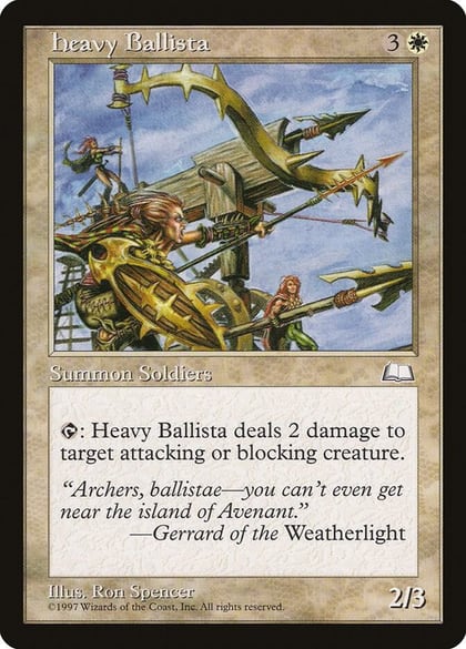 Heavy Ballista, Weatherlight #6046