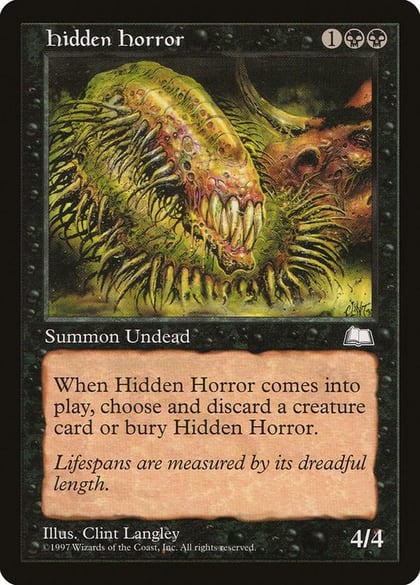 Hidden Horror, Weatherlight #6047