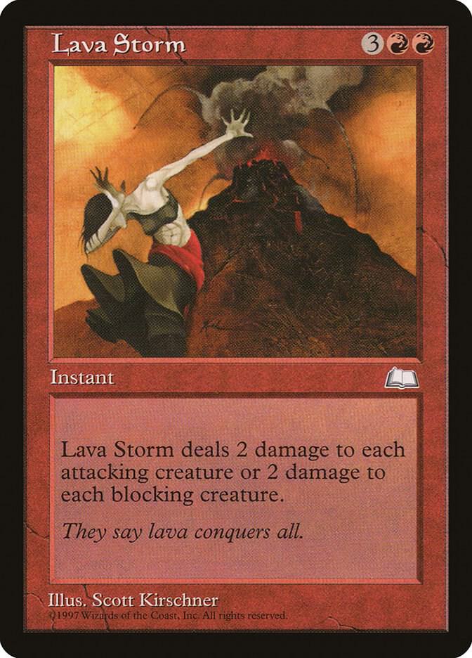 Lava Storm, Weatherlight #6055