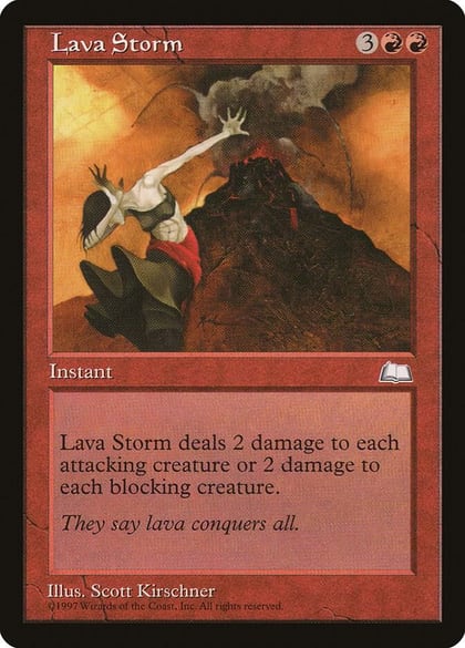 Lava Storm, Weatherlight #6055